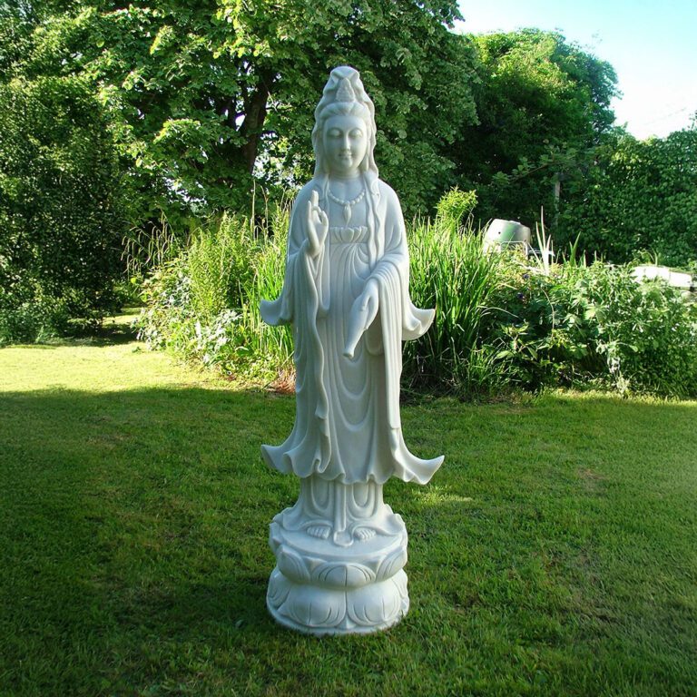 5060235332234 1 Enigma Marble Resin Bodhisattva Garden Statue.JPG